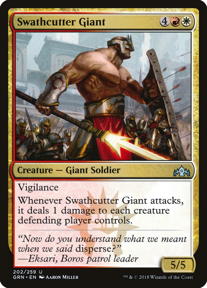 Swathcutter Giant [Guilds of Ravnica] | Local Legends