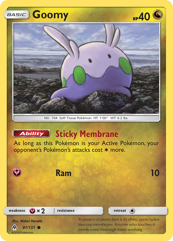 Goomy (91/131) [Sun & Moon: Forbidden Light] | Golgari Games