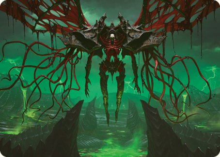 Archfiend of the Dross Art Card [Phyrexia: All Will Be One Art Series] | Local Legends