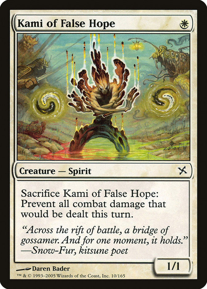 Kami of False Hope [Betrayers of Kamigawa] | Golgari Games