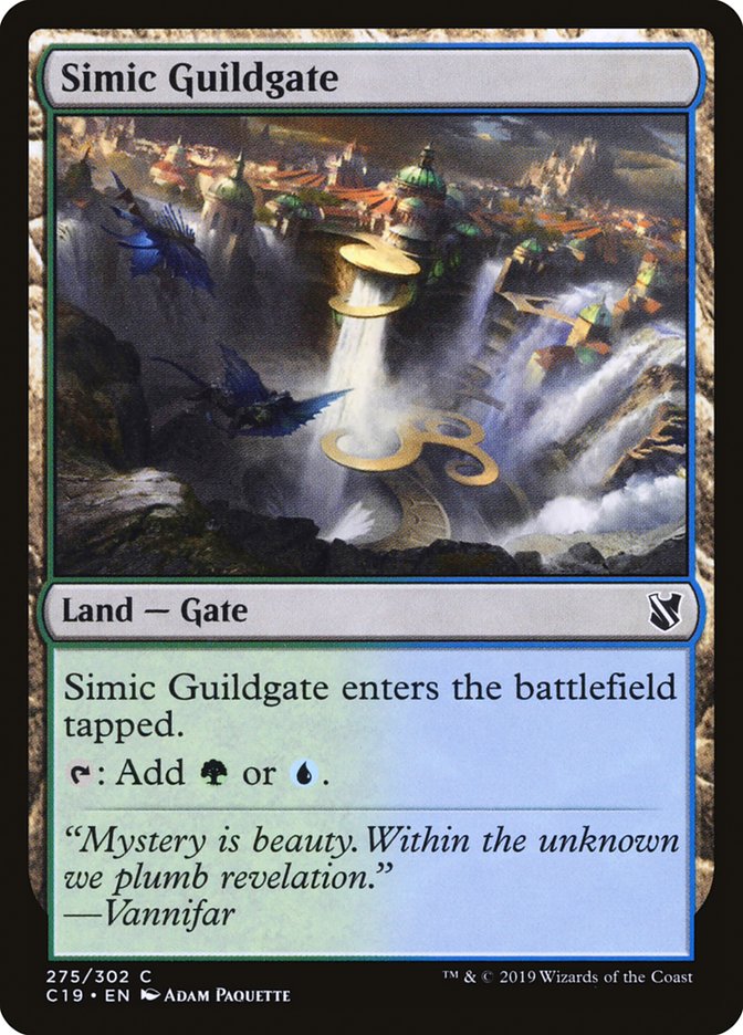 Simic Guildgate [Commander 2019] | Golgari Games