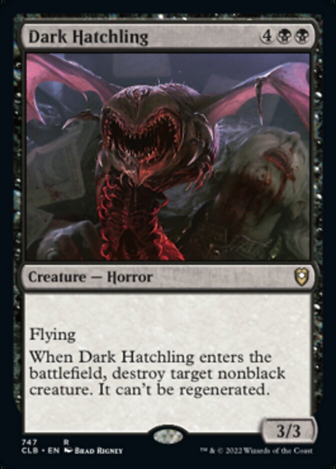 Dark Hatchling [Commander Legends: Battle for Baldur's Gate] | Local Legends
