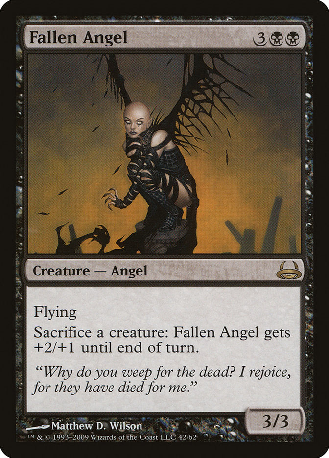 Fallen Angel [Duel Decks: Divine vs. Demonic] | Golgari Games