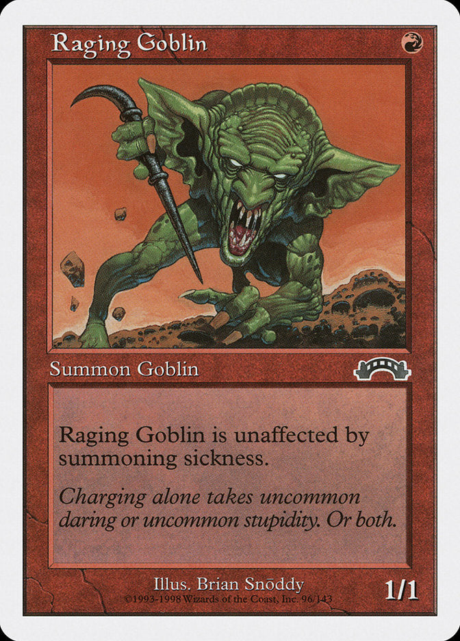 Raging Goblin [Anthologies] | Golgari Games