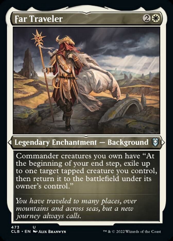 Far Traveler (Foil Etched) [Commander Legends: Battle for Baldur's Gate] | Local Legends