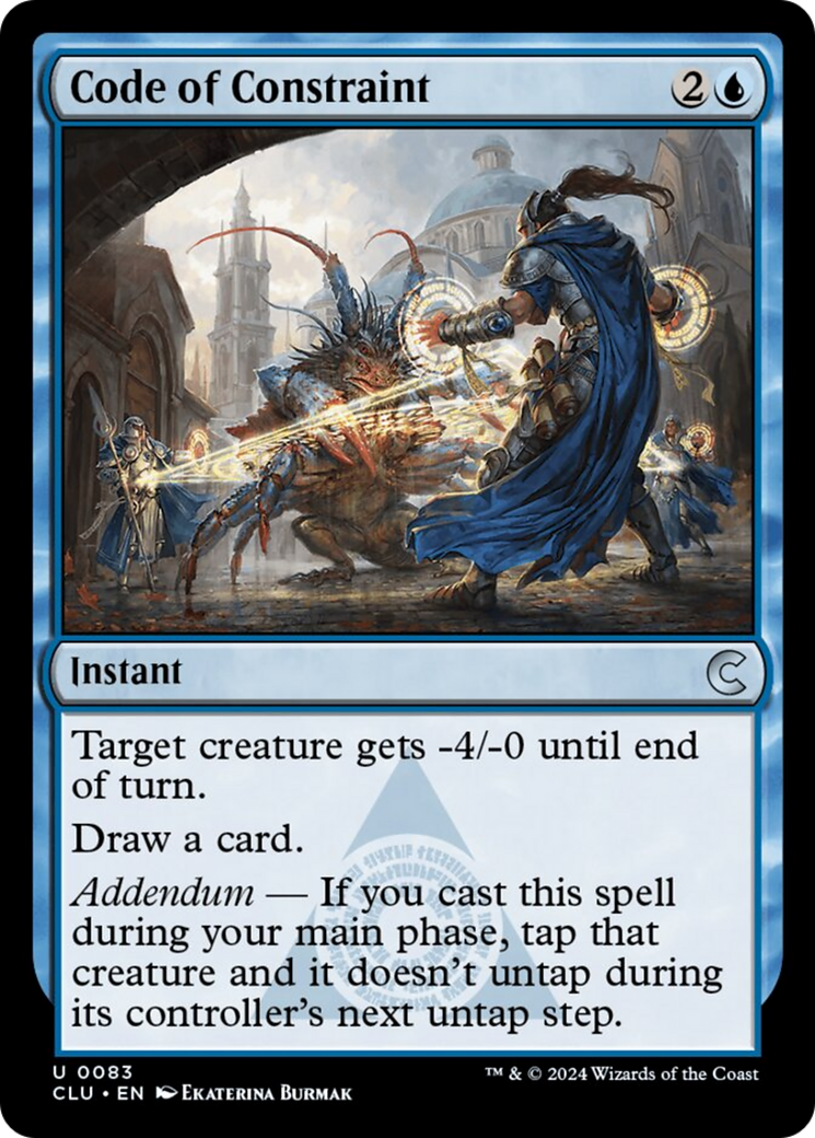 Code of Constraint [Ravnica: Clue Edition] | Local Legends