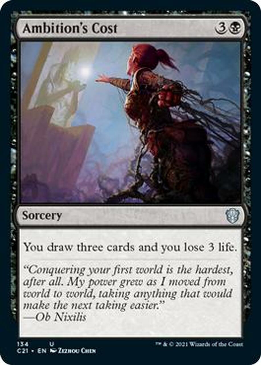 Ambition's Cost [Commander 2021] | Local Legends
