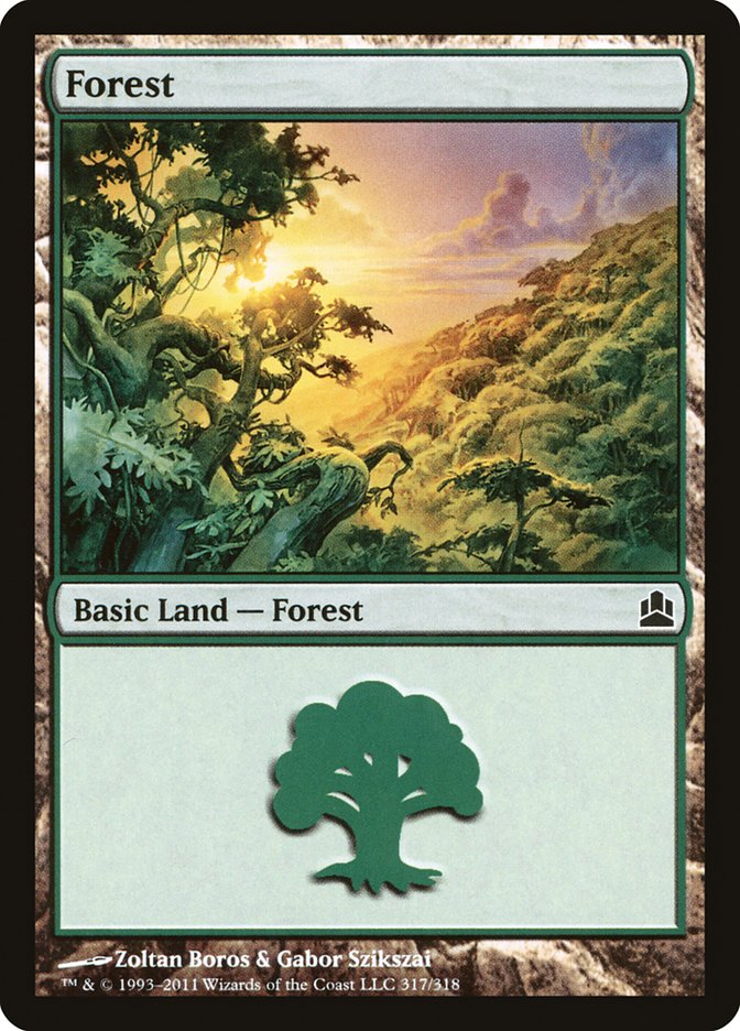 Forest (317) [Commander 2011] | Local Legends