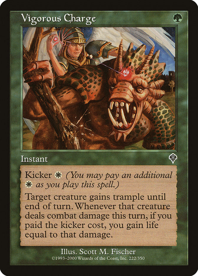 Vigorous Charge [Invasion] | Local Legends