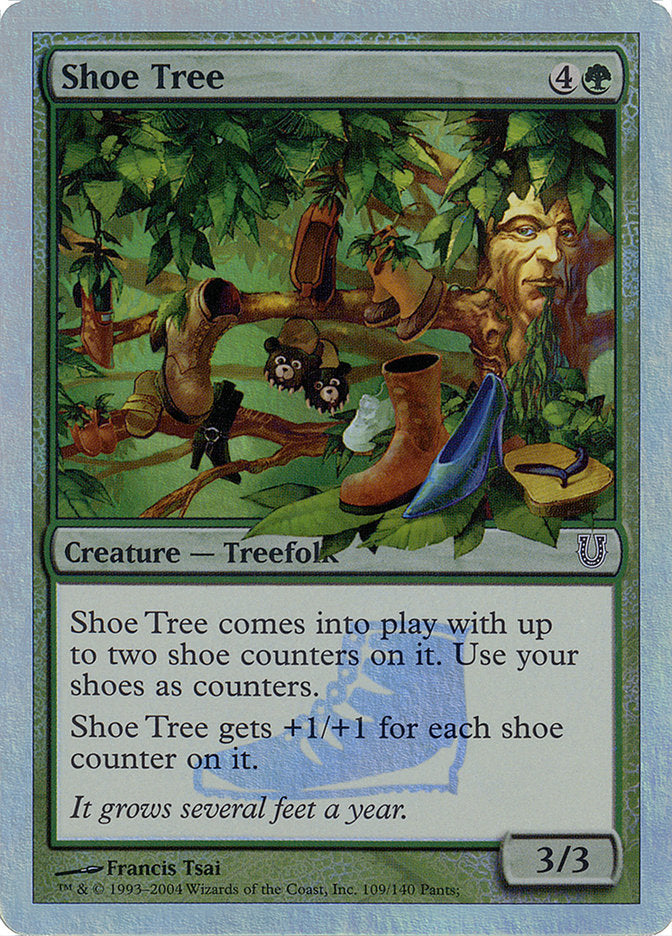 Shoe Tree (Alternate Foil) [Unhinged] | Local Legends