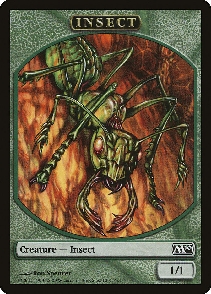 Insect Token [Magic 2010 Tokens] | Golgari Games