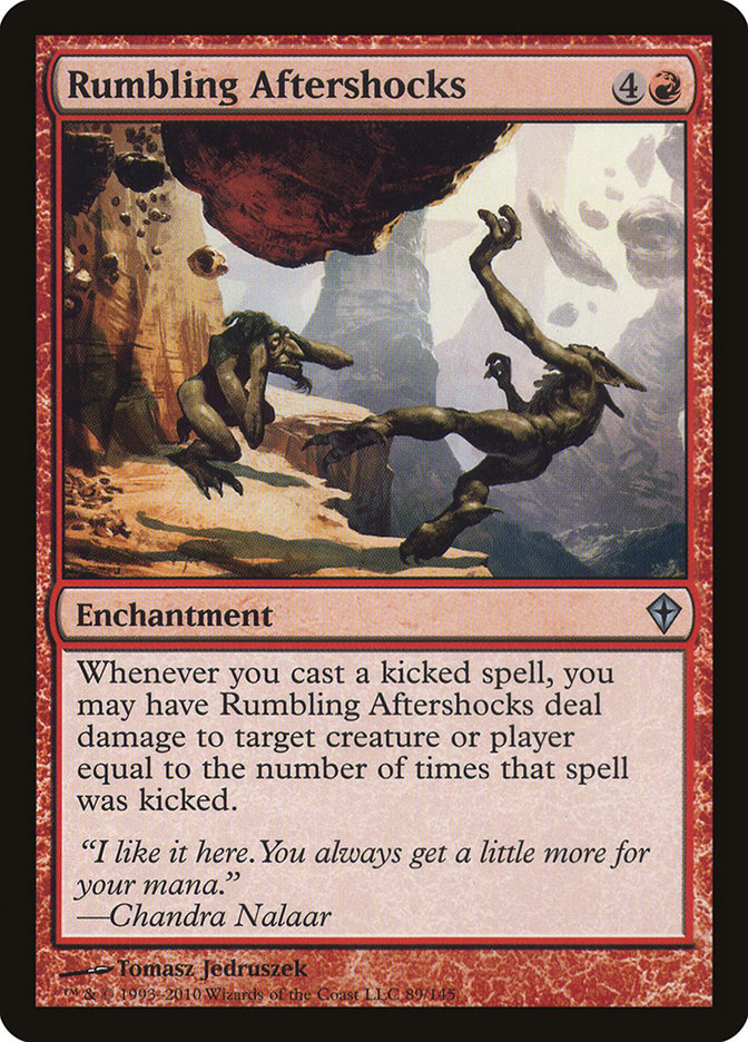 Rumbling Aftershocks [Worldwake] | Local Legends