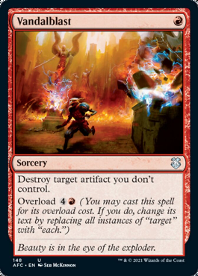 Vandalblast [Dungeons & Dragons: Adventures in the Forgotten Realms Commander] | Local Legends
