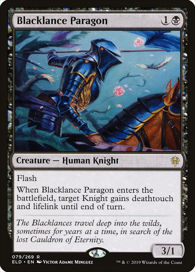 Blacklance Paragon [Throne of Eldraine] | Local Legends
