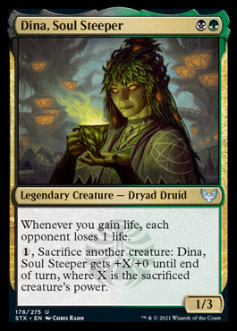 Dina, Soul Steeper [Strixhaven: School of Mages] | Golgari Games