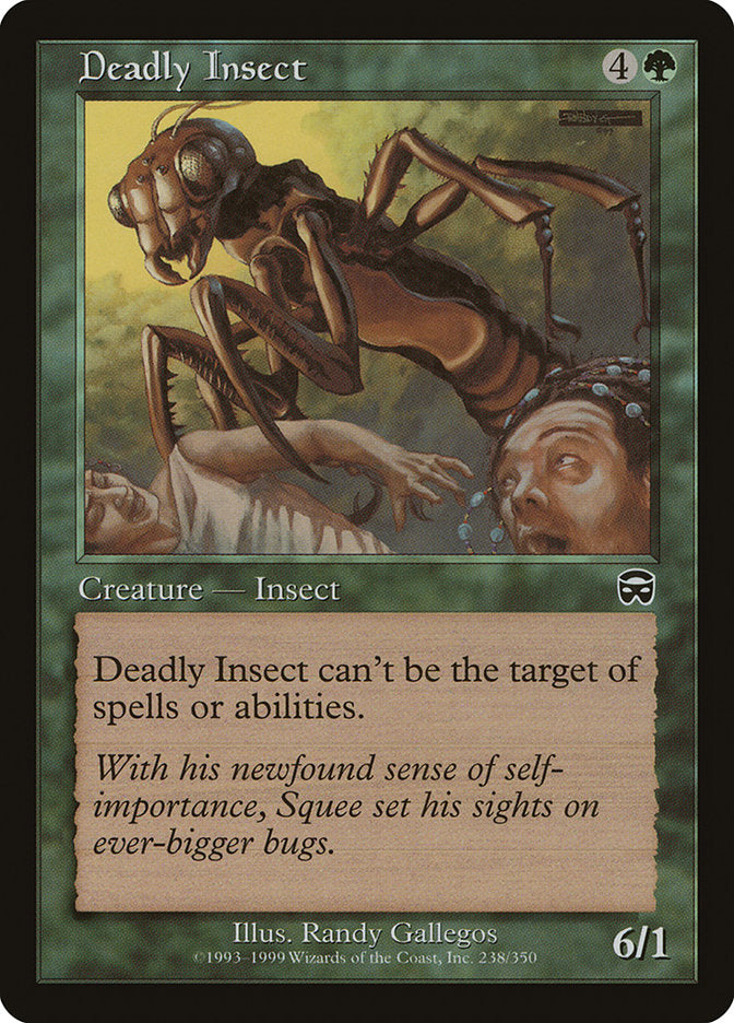 Deadly Insect [Mercadian Masques] | Local Legends