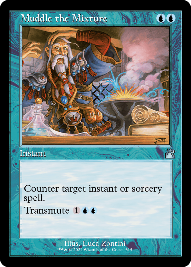 Muddle the Mixture (Retro Frame) [Ravnica Remastered] | Local Legends