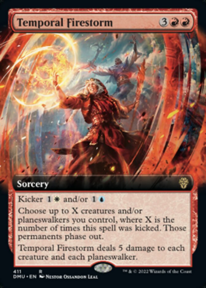 Temporal Firestorm (Extended Art) [Dominaria United] | Local Legends