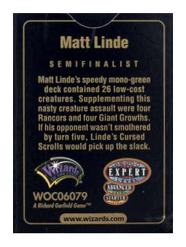 1999 World Championship Deck (Matt Linde) | Local Legends