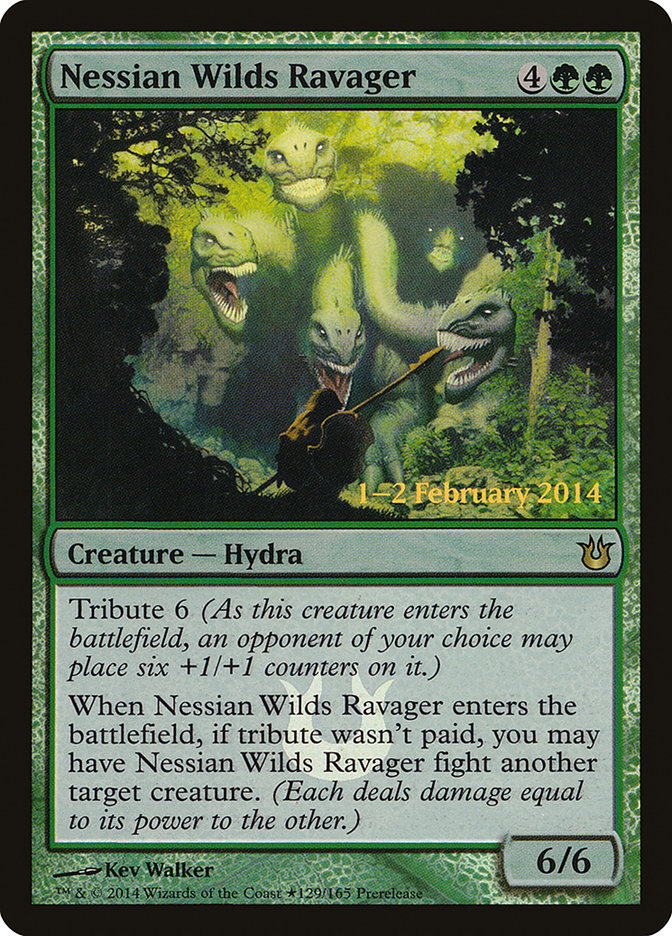 Nessian Wilds Ravager [Born of the Gods Prerelease Promos] | Golgari Games