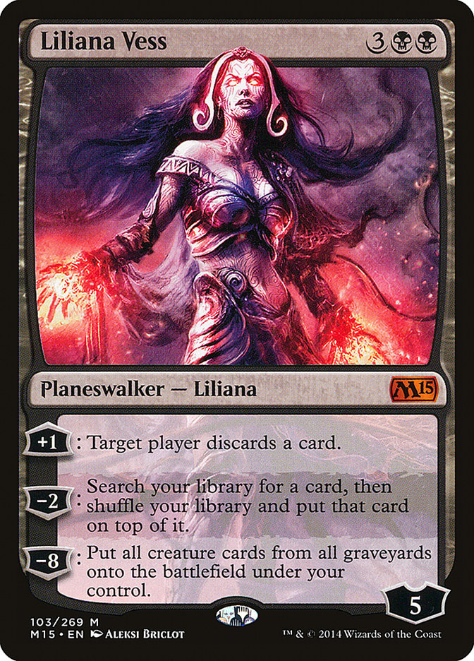 Liliana Vess [Magic 2015] | Golgari Games