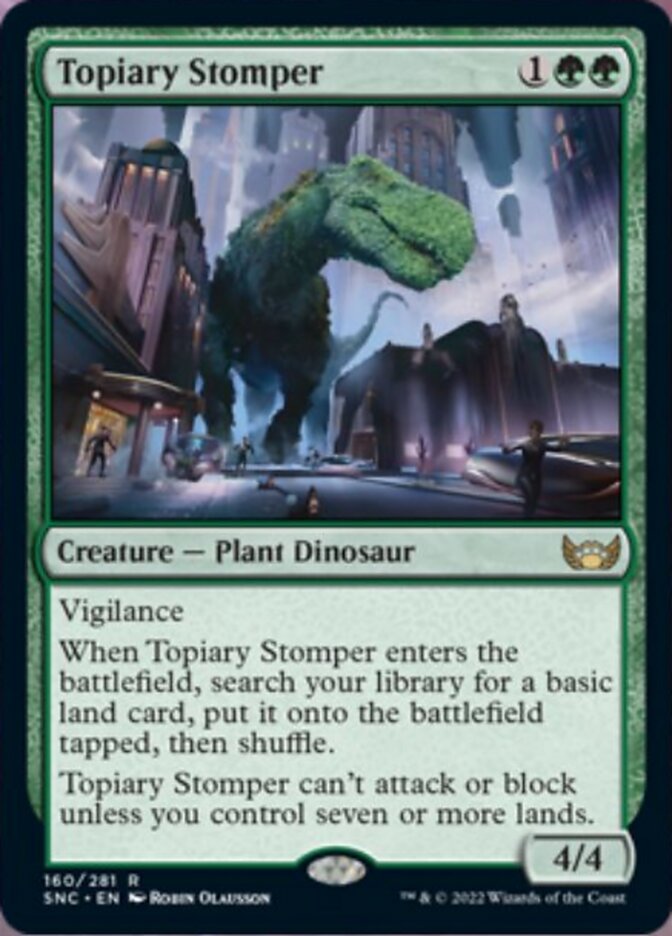 Topiary Stomper [Streets of New Capenna] | Golgari Games