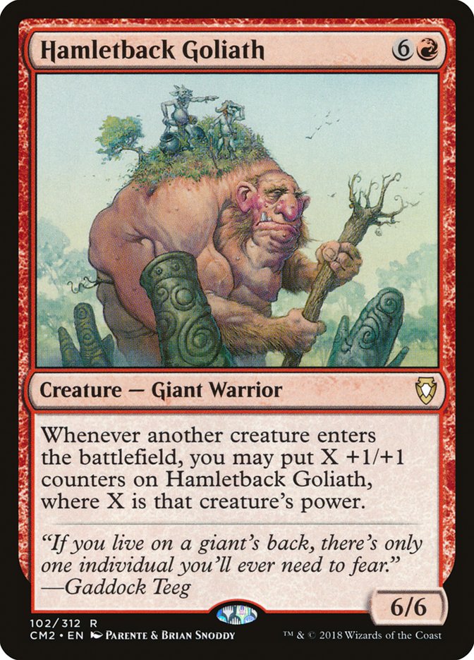 Hamletback Goliath [Commander Anthology Volume II] | Golgari Games