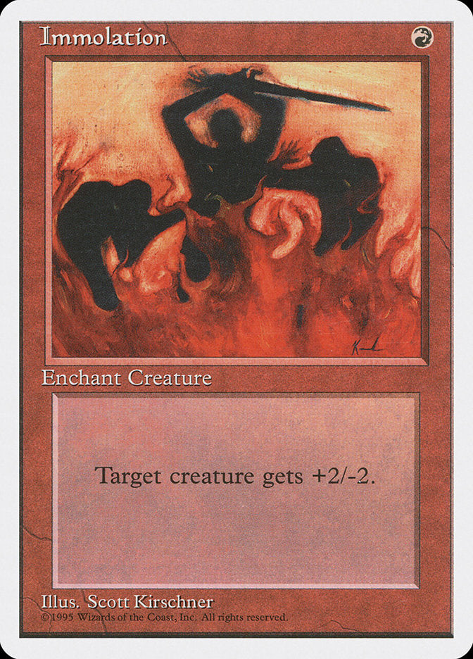 Immolation [Fourth Edition] | Local Legends
