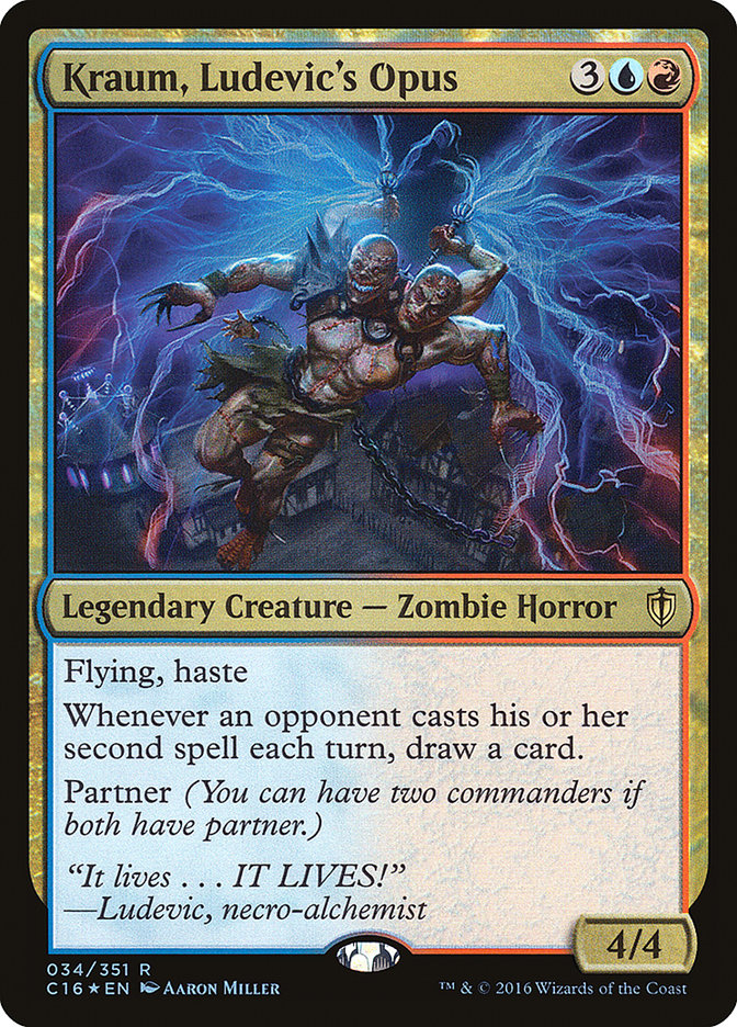 Kraum, Ludevic's Opus [Commander 2016] | Local Legends