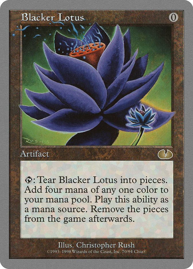 Blacker Lotus [Unglued] | Local Legends