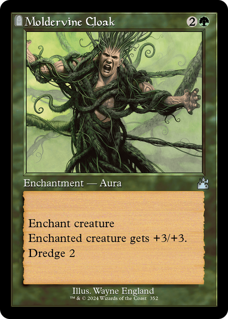 Moldervine Cloak (Retro Frame) [Ravnica Remastered] | Local Legends