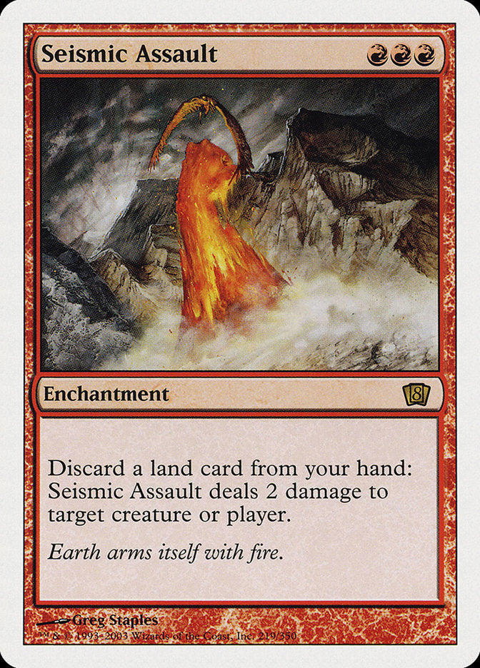 Seismic Assault [Eighth Edition] | Local Legends
