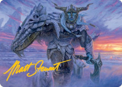 Frost Giant Art Card (Gold-Stamped Signature) [Dungeons & Dragons: Adventures in the Forgotten Realms Art Series] | Local Legends