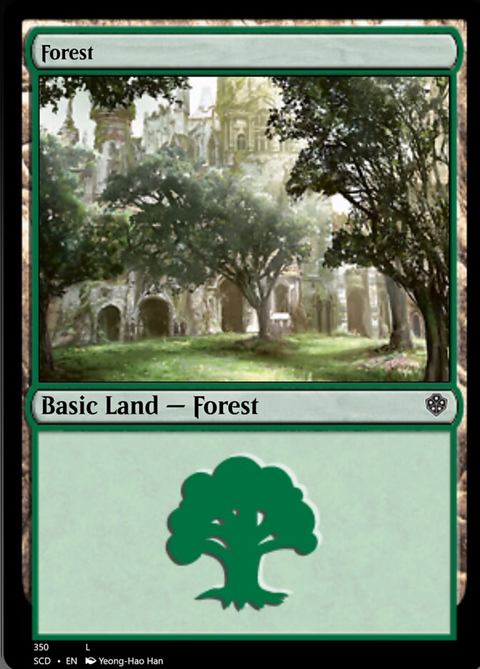 Forest (350) [Starter Commander Decks] | Local Legends