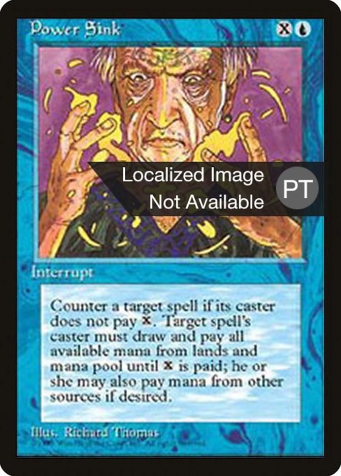Power Sink [Fourth Edition (Foreign Black Border)] | Local Legends