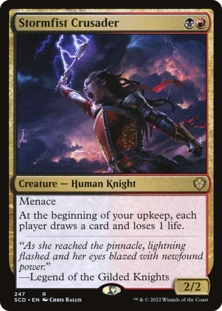 Stormfist Crusader [Starter Commander Decks] | Local Legends
