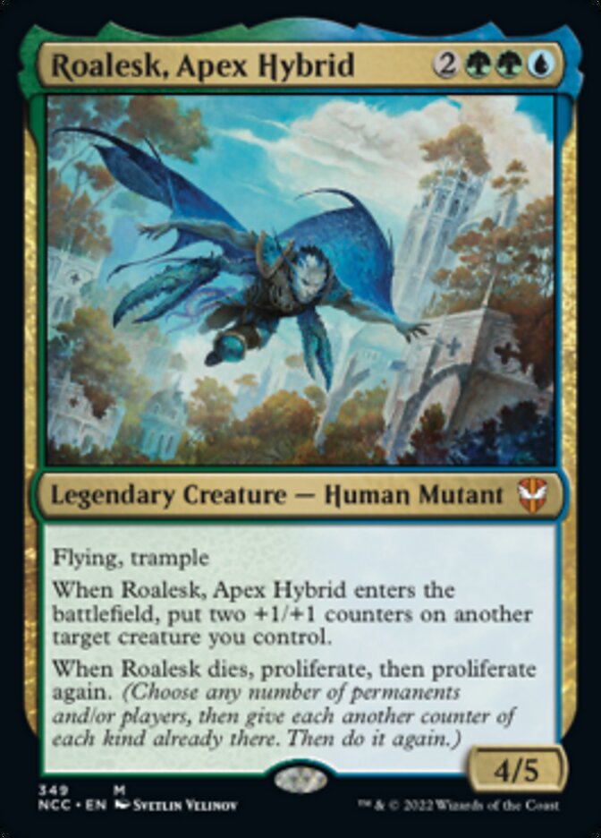 Roalesk, Apex Hybrid [Streets of New Capenna Commander] | Golgari Games