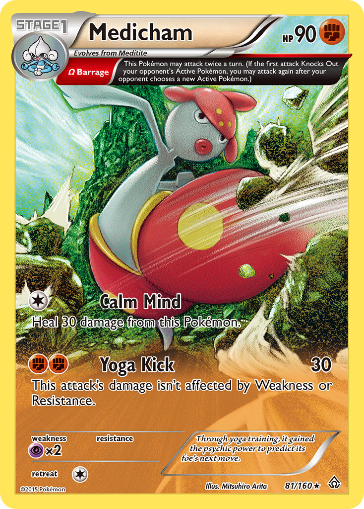 Medicham (81/160) [XY: Primal Clash] | Golgari Games