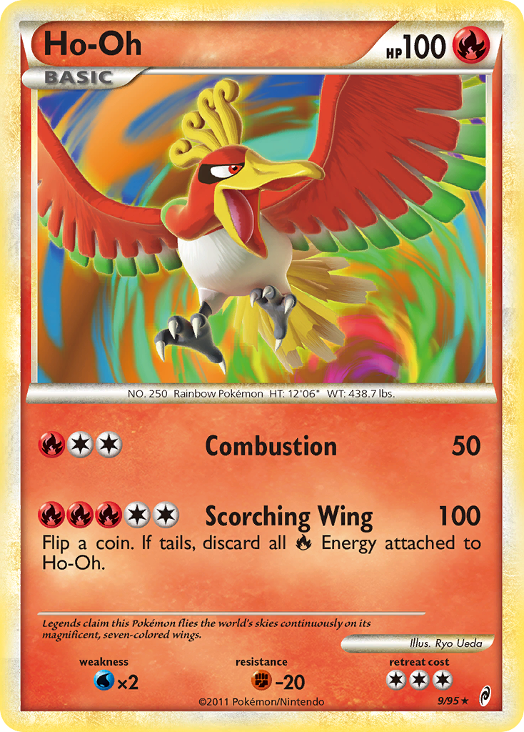 Ho-Oh (9/95) [HeartGold & SoulSilver: Call of Legends] | Golgari Games