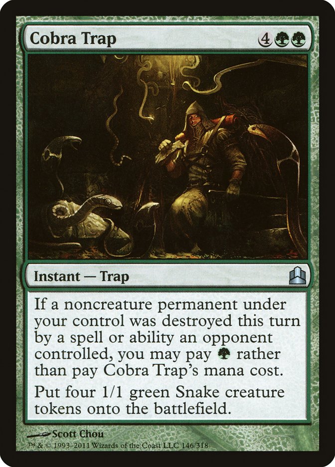 Cobra Trap [Commander 2011] | Local Legends
