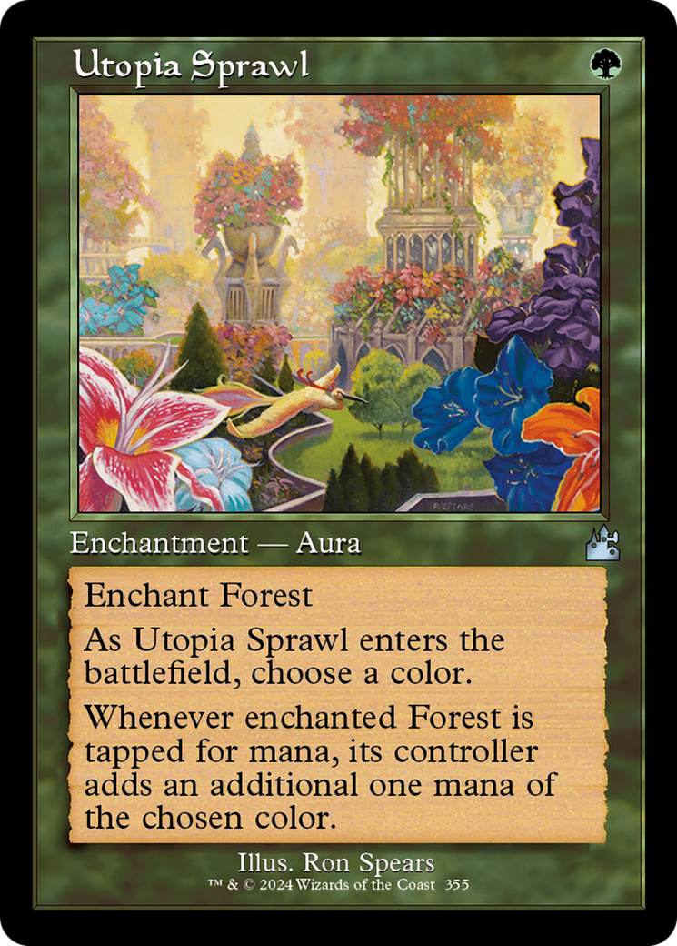 Utopia Sprawl (Retro Frame) [Ravnica Remastered] | Local Legends