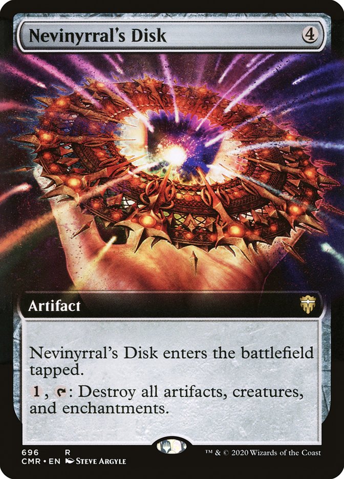 Nevinyrral's Disk (Extended Art) [Commander Legends] | Local Legends