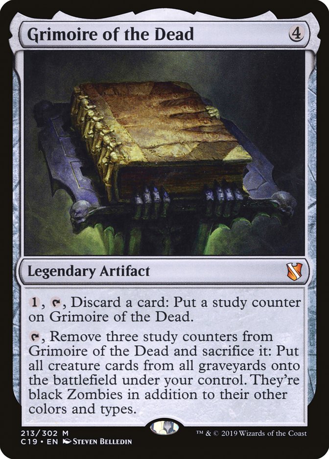 Grimoire of the Dead [Commander 2019] | Golgari Games