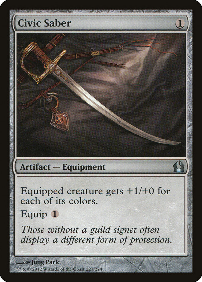 Civic Saber [Return to Ravnica] | Local Legends
