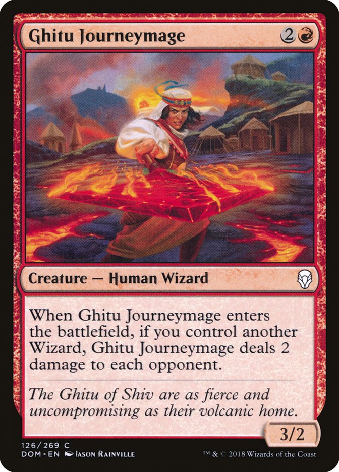 Ghitu Journeymage [Dominaria] | Local Legends