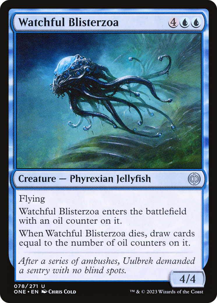 Watchful Blisterzoa [Phyrexia: All Will Be One] | Golgari Games