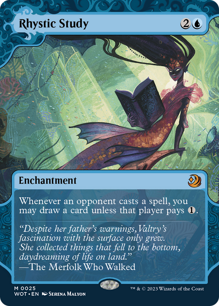Rhystic Study [Wilds of Eldraine: Enchanting Tales] | Local Legends