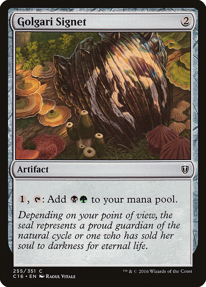 Golgari Signet [Commander 2016] | Local Legends