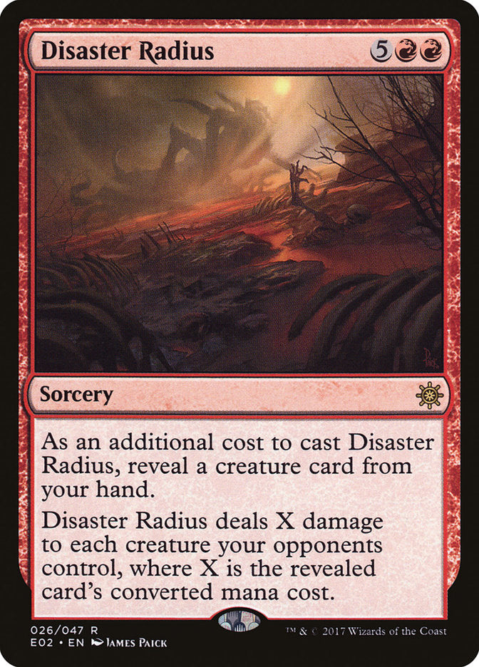 Disaster Radius [Explorers of Ixalan] | Golgari Games