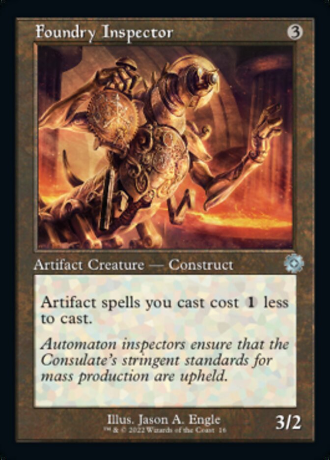 Foundry Inspector (Retro) [The Brothers' War Retro Artifacts] | Local Legends